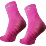 ROYAL BAY Sportovní ponožky HIGH-CUT - Růžová neon/39-41