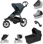 THULE Urban Glide 3 Dark Slate magnet + korba Black + pláštěnka + moskytiéra + madlo + pláštěnka a moskytiéra na korbu