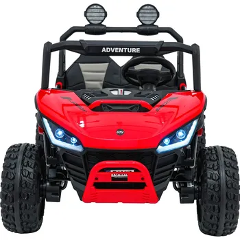 Dětské vozidlo Elektrická buggy SPEEDY 4x4 12V10Ahx2 24V 4x200W Červená