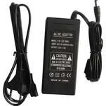 Adaptér z 230 V na 12 V pro LED pásky, 5A, 60W, černá