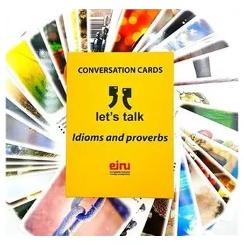 Anglický jazyk Karty Konwersacyjne - Let's talk - IDIOMS AND PROVERBS