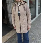 RED SPOT DÁMSKÁ PŘECHODOVÁ BUNDA S KAPUCÍ - BÉŽOVÁ L