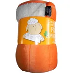 SVITAP sleep well Deka mikrovlákno Ovce prošev oranžová 150x200 cm