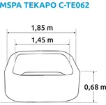 Marimex Bazén vířivý MSPA Tekapo C-TE062 (11400267)