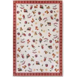 Hans Home Kusový koberec Villeroy & Boch Toy's delight s potiskem 106192 Red, Multicolor - 50x80