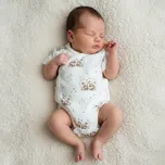 Baby Service Kojenecké body zavinovací krátký rukáv Medvídci Vel. 62