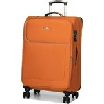 Střední cestovní kufr na kolečkách s expandérem M TSA 70l Snowball 22204 oranžová