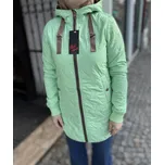 RED SPOT DÁMSKÁ PŘECHODOVÁ BUNDA S KAPUCÍ - ZELENÁ M