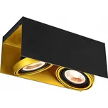 Stropní svítidlo VERSO, 2*GU10, ES111, černo/zlaté