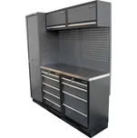 Matabro AKČNÍ SET Sestava 5 ks dílenského nábytku SET-CA01025 s nerezovou pracovní deskou MB-TGW53S