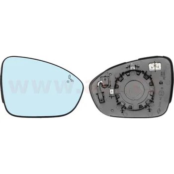 Autosklo Sklo do zrcátka, vnější zrcátko VAN WEZEL 1510836