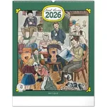 Kalendář 2026 nástěnný: Josef Lada, 48 x 56 cm