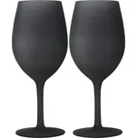 Skleničky na víno Brunner Wineglass Blacksatin - 2ks Barva: černá