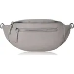 Jennifer Jones Dámská kožená ledvinka do pasu i rameno; šedá SKL