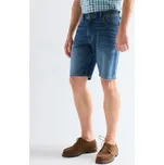 Bermudy Wrangler TEXAS SHORTS STORMFORGE BLUE Velikost: W36