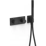 Sprchová baterie TRES B-System černá