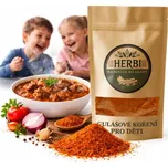 Herbi Gulášové koření pro děti, 100 g - jemná chuť bez pálivosti