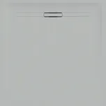 SPRCHOVÁ VANIČKA 90X90 CM ČTVERCOVÁ ŠEDÁ GEBERIT SESTRA