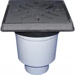 HL Podlahový vpust Perfekt DN160 s odtokem