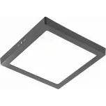LED svítidlo přisazené čtverec 24W teplá bílá 2000lm MATIS PLUS černé 30cm GTV