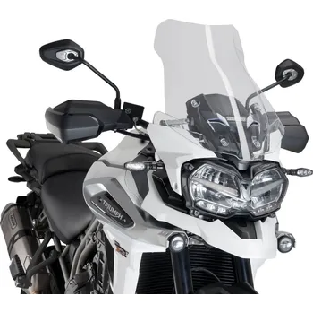 Plexi Touring Screen 9613 Triumph Tiger 1200/Explorer (18-21) Čirá (W)