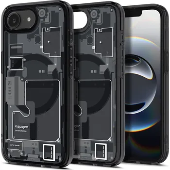 Pouzdro na mobilní telefon Spigen - Ultra Hybrid Zero One MagSafe - iPhone 17e - černý