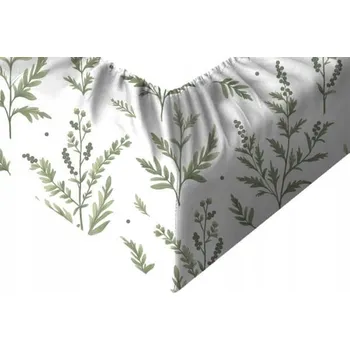 Prostěradlo Větvičky - Prostěradlo bavlněné 100% s gumou 140x200 cm BabyMetka