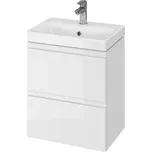 Sada skříňky s umyvadlem Moduo Slim 50 bílá