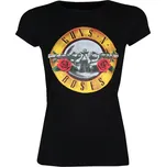 Tričko metal dámské Guns N' Roses - Logo Skinny - ROCK OFF - GNRTS03LB - M