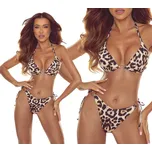 Plavky Gabbiano MELITA bikini se zavazováním PUSH-UP panterka 42B/XL