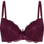 Lydie vyztužená podprsenka s kosticemi 2226 70B vínová