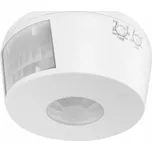 Stropní PIR čidlo pohybu 360° 2000W CR-21, dosah 30 m (+- 2,2-4 m), bílé, IP20