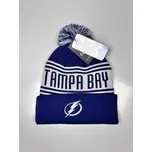 Fanatics Pánská zimní čepice Tampa Bay Lightning NHL A/CAP Beanie Cuff W/Pom