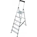 Volně stojící hliníkový štaflový Žebřík Solidy 6 schodů (126245) KRAUSE