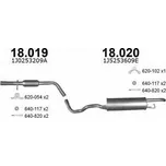 Zadni tlumic vyfuku IZAWIT (18.020A)