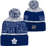 Outerstuff Dětská zimní čepice Toronto Maple Leafs Puck Pattern Cuffed Pom