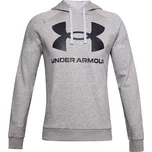 Under Armour Rival Fleece Big Logo Hoodie pánská mikina, šedá pánské, M