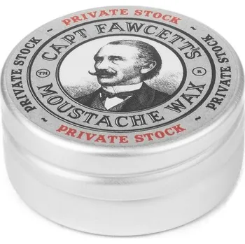Péče o vousy Captain Fawcett Private Stock vosk na knír 15 ml