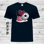 detske-bavlnene-levne-tricko-potisk-tenisek-logo Barva: Navy - tmavě modrá, velikost: 128