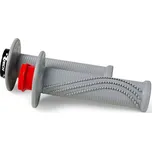 RACETECH (RTECH) R20 LOCK-ON MANŽETY (22+25MM) ŠEDÉ + 8 ROLGAZ ADAPTÉRŮ