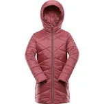 Dětský kabát Alpine Pro TABAELO - tmavě růžová / 164/170