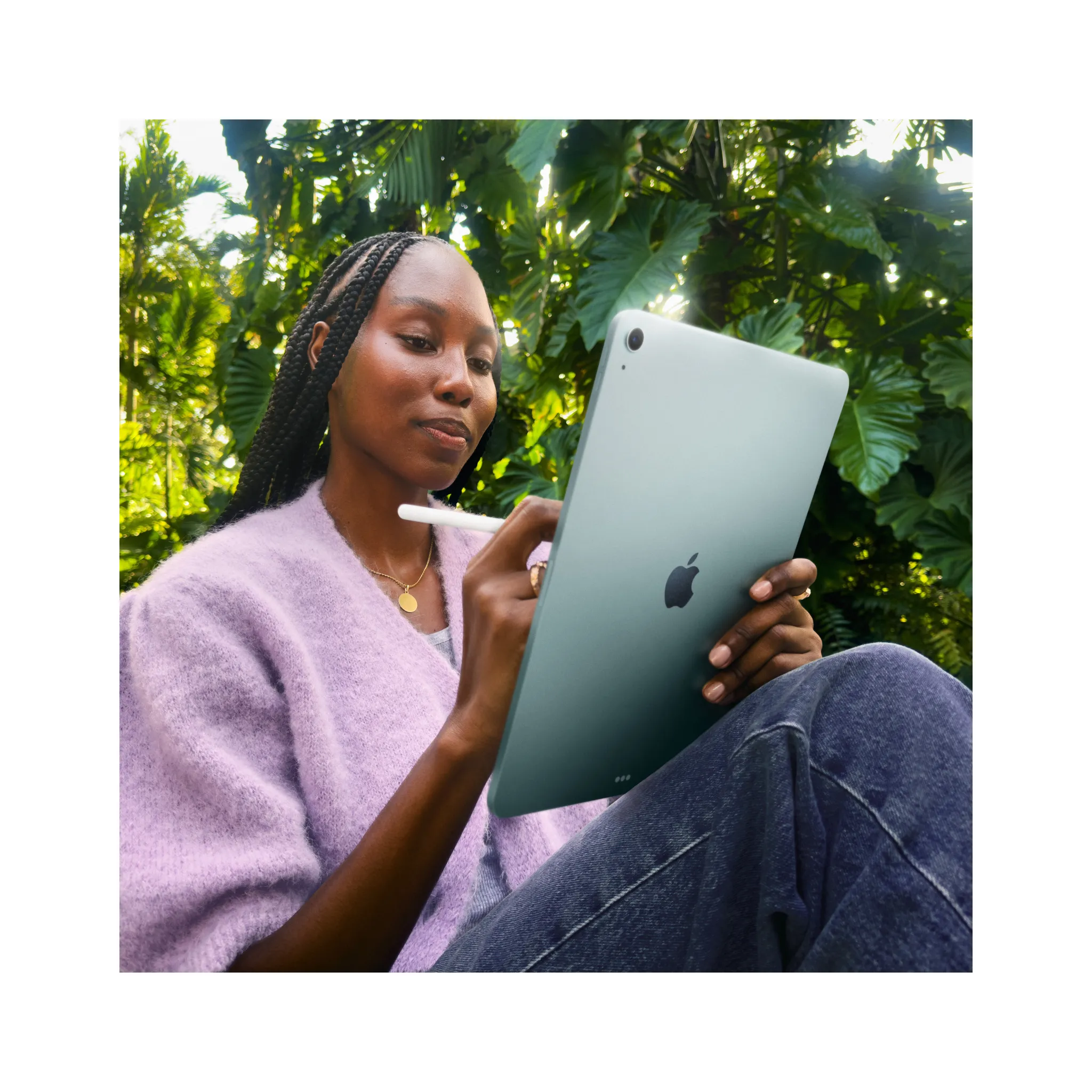 Fotografie 3 - Tablet Apple iPad Air 11" 2026 256 GB Wi-Fi + Cellular modrý (MH7E4HC/A)