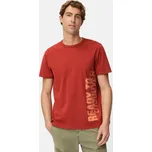 TRIČKO CAMEL ACTIVE T-SHIRTS 1/2 SLEEVES SIENNA RED