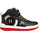 Chlapecká volnočasová obuv Geox J BUZZERLIGHT 24 Černá, Žlutá, Červená, Bílá