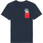 Tričko Bob a Bobek mávají modré S