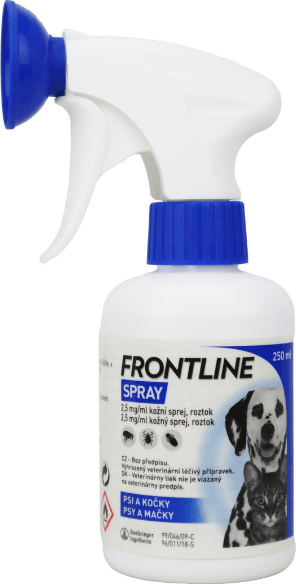Frontline antiparazitární spray 250 ml