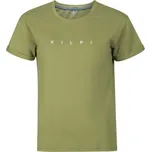 Dámské bavlněné tričko KILPI PROLIX 40 Světle zelená, Bílá