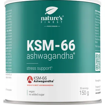 Přírodní produkt Nutrisslim Nature's Finest KSM-66 Ashwagandha Powder 150 g