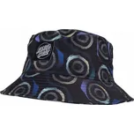 SANTA CRUZ klobouk - Vertigo Haze Bucket Hat Black (BLACK)