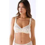 Podprsenka v z bavlny a krajky s potiskem květin, bez kostic režná 90A